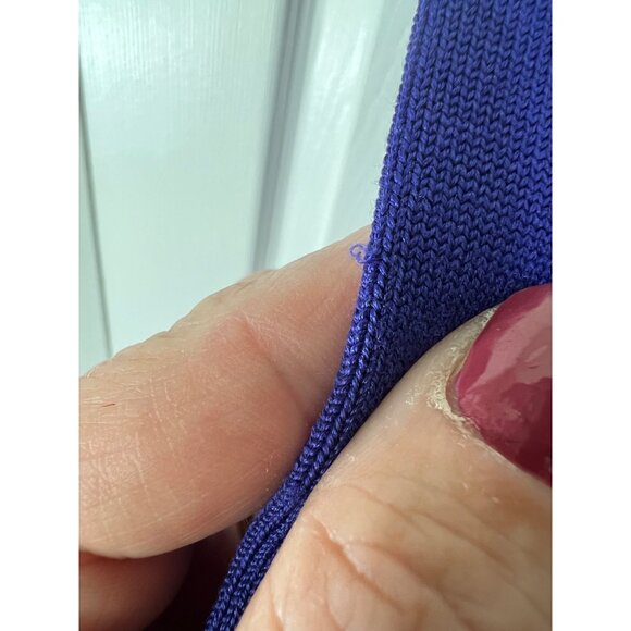 Pendleton Womens Tall Blue Mock Turtleneck Sweater L - Picture 2 of 8